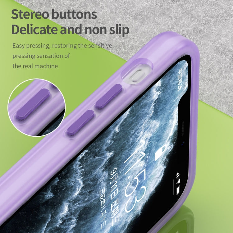 For iPhone 11 Pro Max MagSafe Frosted Translucent TPU + PC Full Coverage Phone Case
