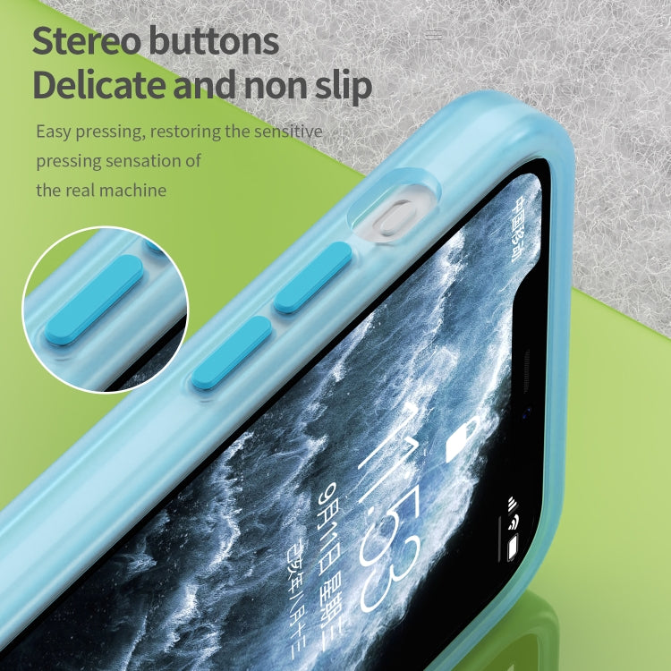 For iPhone 11 Pro Max MagSafe Frosted Translucent TPU + PC Full Coverage Phone Case