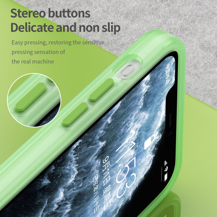 For iPhone 11 Pro Max MagSafe Frosted Translucent TPU + PC Full Coverage Phone Case