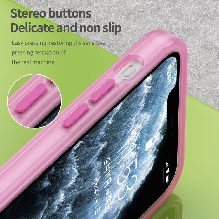 For iPhone 11 Pro Max MagSafe Frosted Translucent TPU + PC Full Coverage Phone Case
