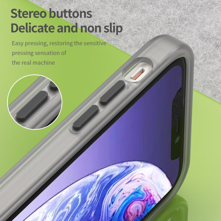 For iPhone 11 MagSafe Frosted Translucent TPU + PC Full Coverage Phone Case