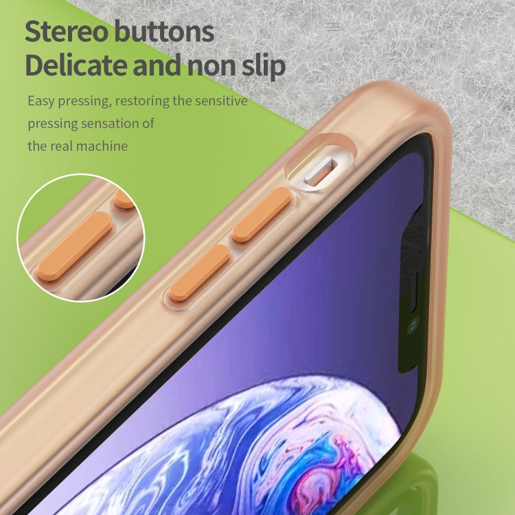For iPhone 11 MagSafe Frosted Translucent TPU + PC Full Coverage Phone Case