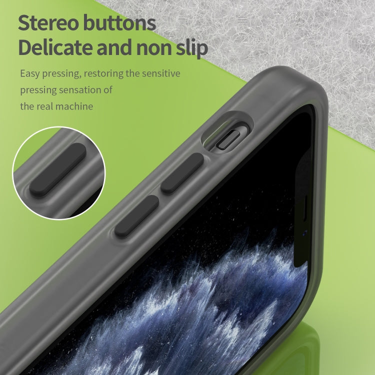 For iPhone 11 Pro MagSafe Frosted Translucent TPU + PC Full Coverage Phone Case