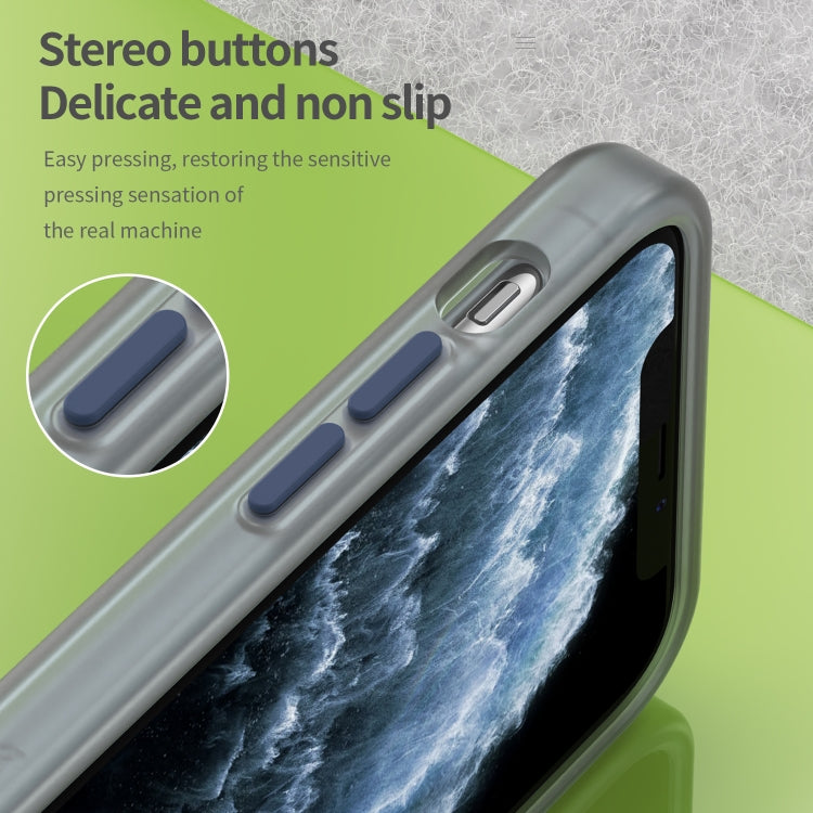 For iPhone 11 Pro MagSafe Frosted Translucent TPU + PC Full Coverage Phone Case
