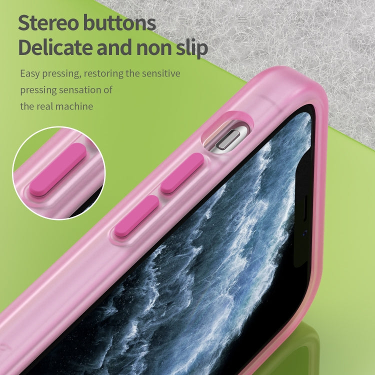 For iPhone 11 Pro MagSafe Frosted Translucent TPU + PC Full Coverage Phone Case