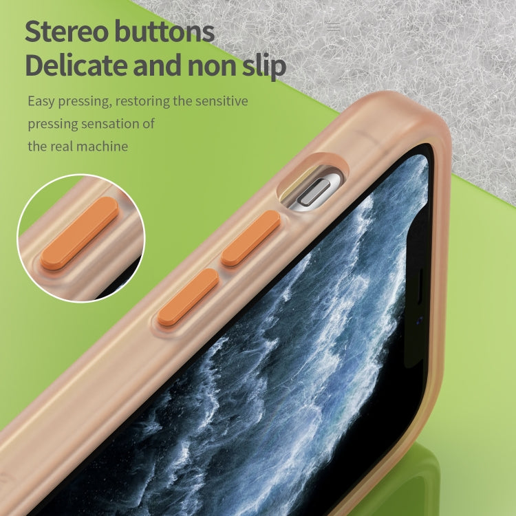 For iPhone 11 Pro MagSafe Frosted Translucent TPU + PC Full Coverage Phone Case