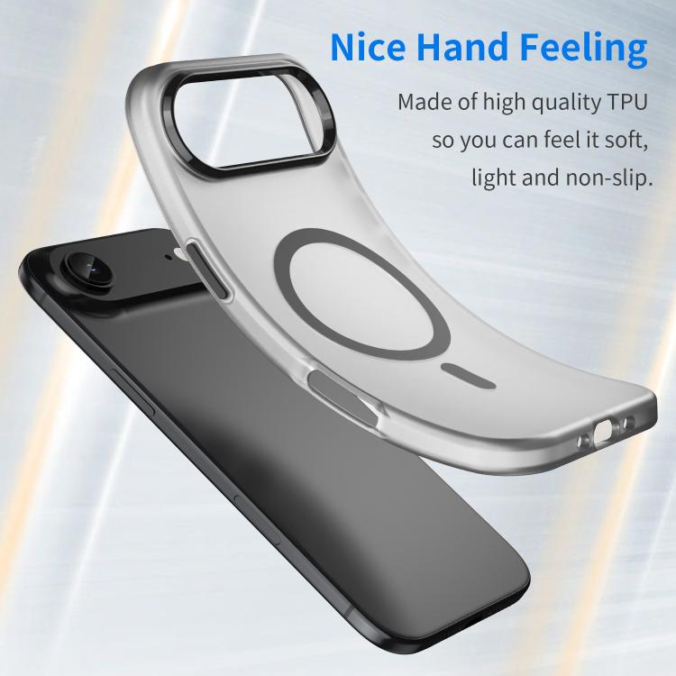 For iPhone Air MagSafe Frosted Translucent TPU + PC Full Coverage Phone Case