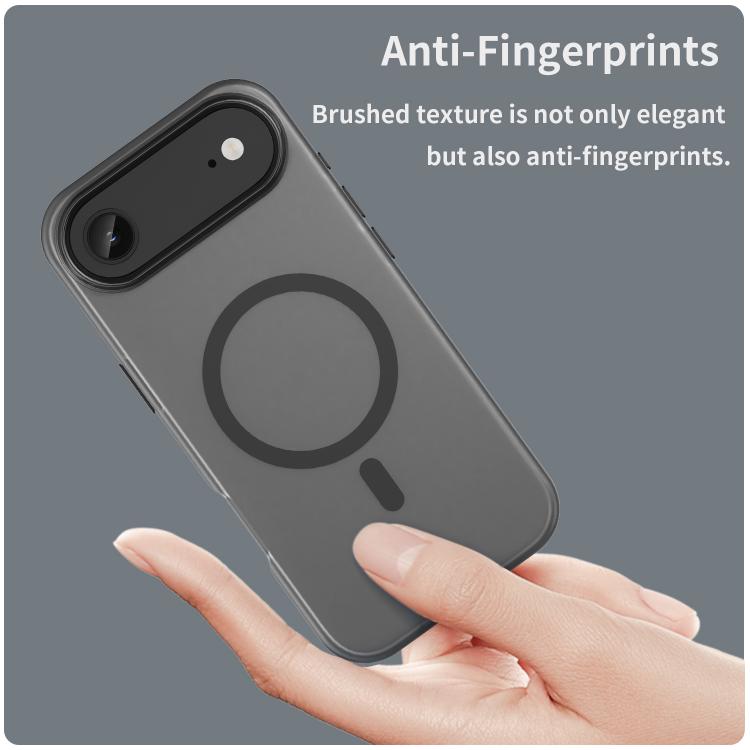 For iPhone Air MagSafe Frosted Translucent TPU + PC Full Coverage Phone Case