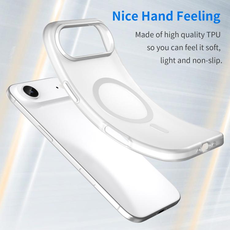 For iPhone Air MagSafe Frosted Translucent TPU + PC Full Coverage Phone Case