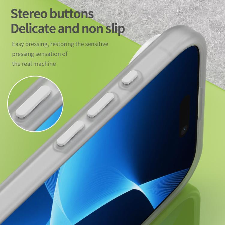 For iPhone Air MagSafe Frosted Translucent TPU + PC Full Coverage Phone Case