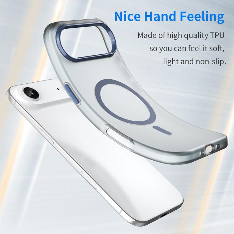 For iPhone Air MagSafe Frosted Translucent TPU + PC Full Coverage Phone Case