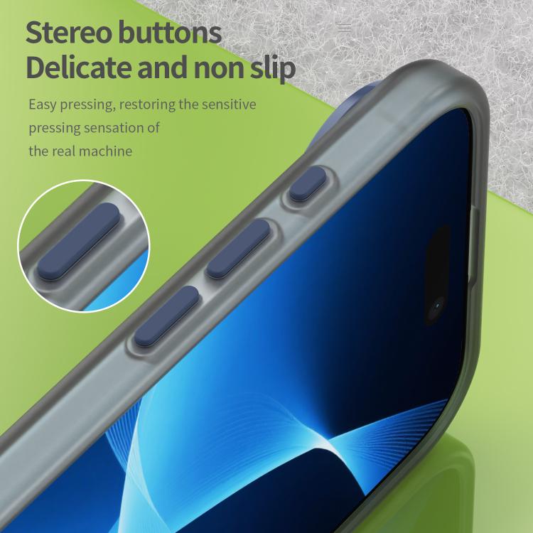 For iPhone Air MagSafe Frosted Translucent TPU + PC Full Coverage Phone Case