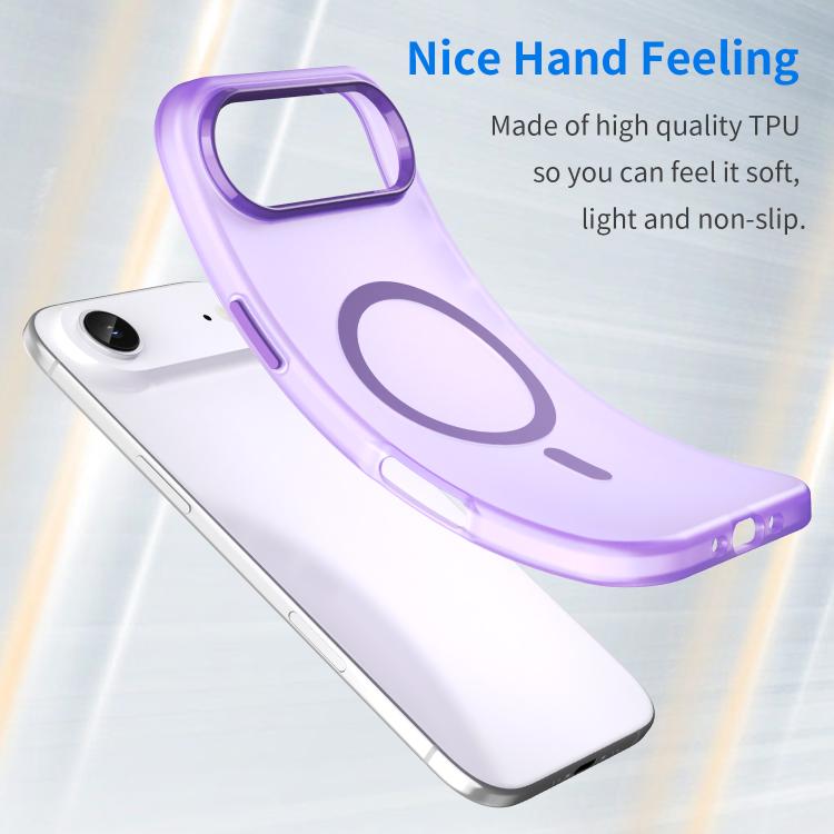 For iPhone Air MagSafe Frosted Translucent TPU + PC Full Coverage Phone Case