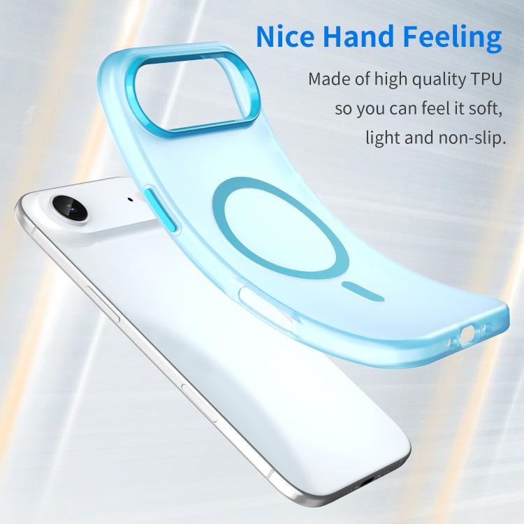 For iPhone Air MagSafe Frosted Translucent TPU + PC Full Coverage Phone Case