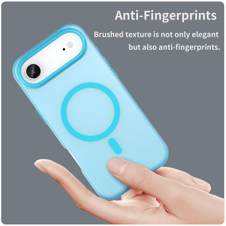 For iPhone Air MagSafe Frosted Translucent TPU + PC Full Coverage Phone Case