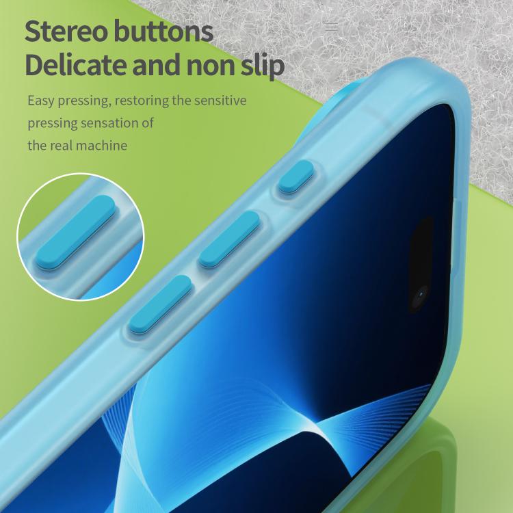For iPhone Air MagSafe Frosted Translucent TPU + PC Full Coverage Phone Case