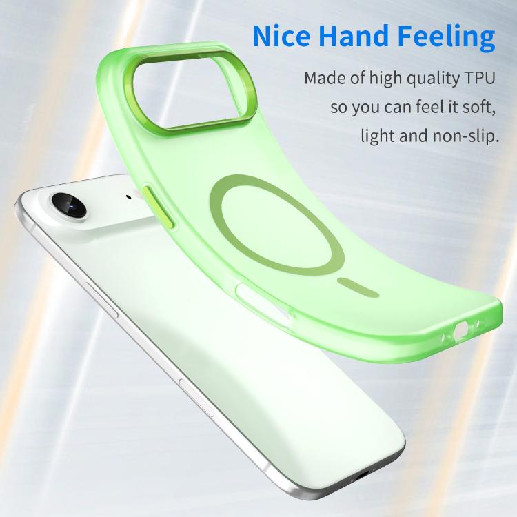 For iPhone Air MagSafe Frosted Translucent TPU + PC Full Coverage Phone Case