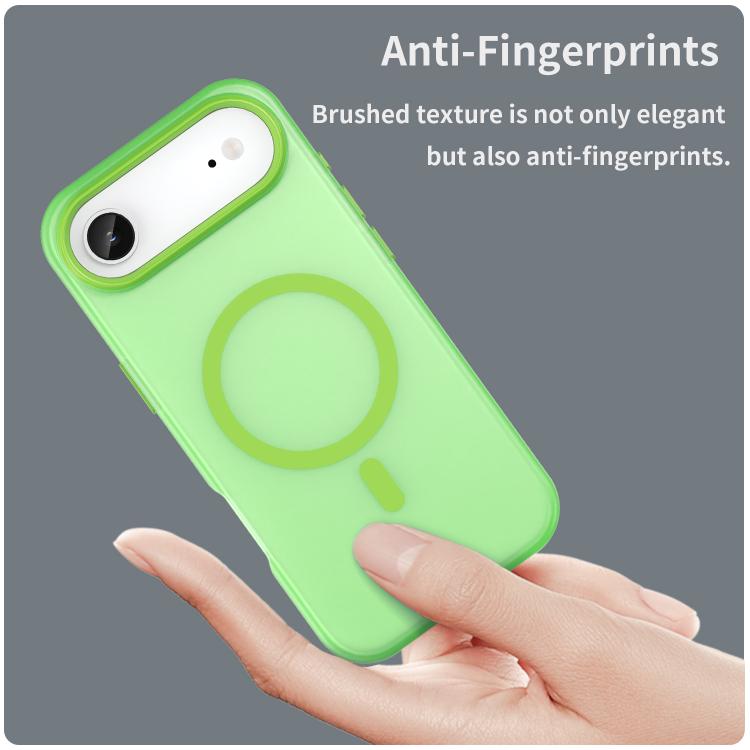 For iPhone Air MagSafe Frosted Translucent TPU + PC Full Coverage Phone Case
