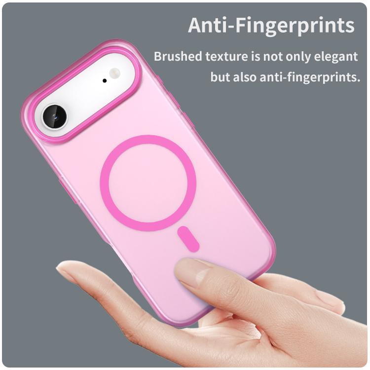 For iPhone Air MagSafe Frosted Translucent TPU + PC Full Coverage Phone Case