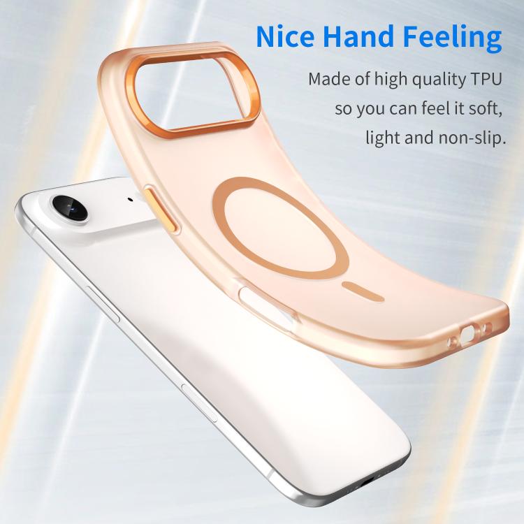 For iPhone Air MagSafe Frosted Translucent TPU + PC Full Coverage Phone Case