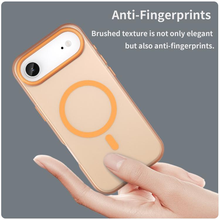 For iPhone Air MagSafe Frosted Translucent TPU + PC Full Coverage Phone Case