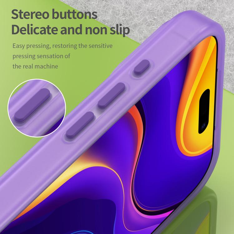 For iPhone 17 Pro Max MagSafe Frosted Translucent TPU + PC Full Coverage Phone Case