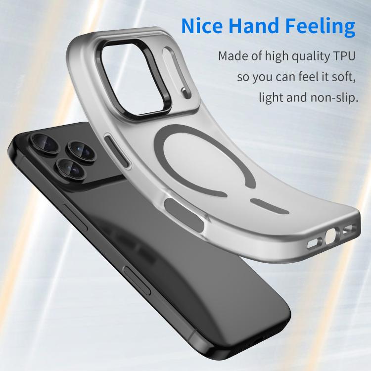 For iPhone 17 Pro MagSafe Frosted Translucent TPU + PC Full Coverage Phone Case