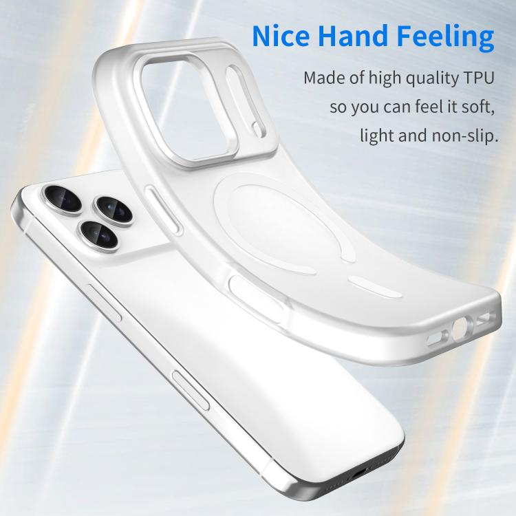 For iPhone 17 Pro MagSafe Frosted Translucent TPU + PC Full Coverage Phone Case