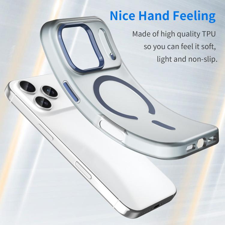 For iPhone 17 Pro MagSafe Frosted Translucent TPU + PC Full Coverage Phone Case