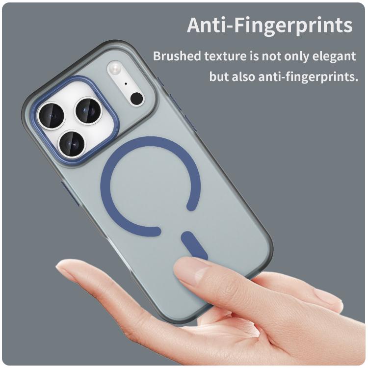 For iPhone 17 Pro MagSafe Frosted Translucent TPU + PC Full Coverage Phone Case