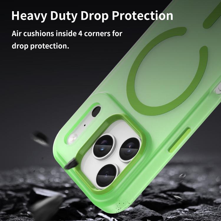 For iPhone 17 Pro MagSafe Frosted Translucent TPU + PC Full Coverage Phone Case