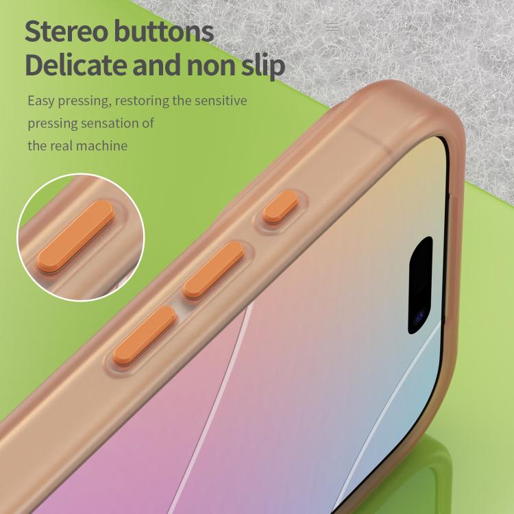 For iPhone 17 Pro MagSafe Frosted Translucent TPU + PC Full Coverage Phone Case