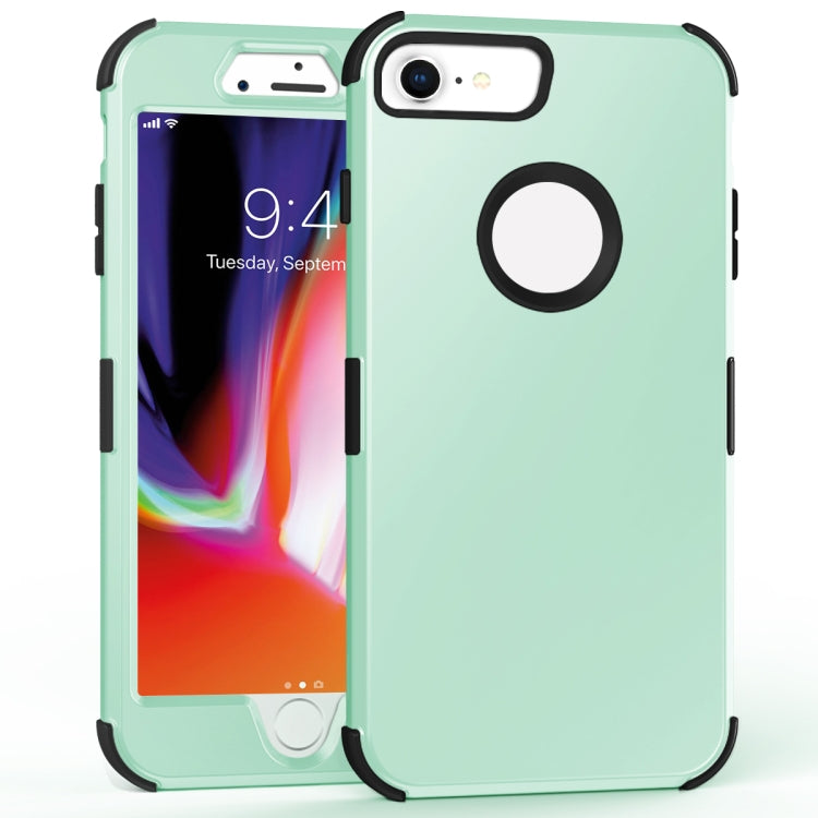 For iPhone 6 / 6s 3 in 1 All-inclusive Shockproof Airbag Silicone + PC Case