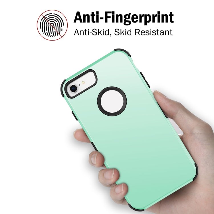 For iPhone 6 / 6s 3 in 1 All-inclusive Shockproof Airbag Silicone + PC Case