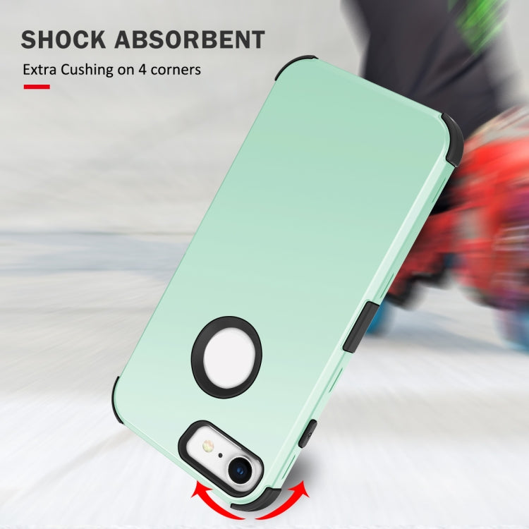 For iPhone 6 / 6s 3 in 1 All-inclusive Shockproof Airbag Silicone + PC Case