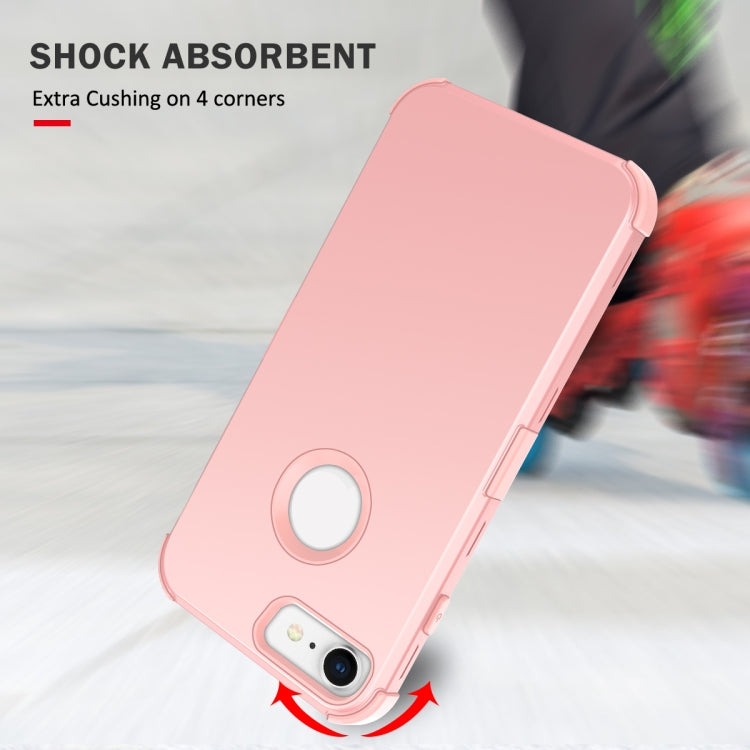 For iPhone 6 / 6s 3 in 1 All-inclusive Shockproof Airbag Silicone + PC Case