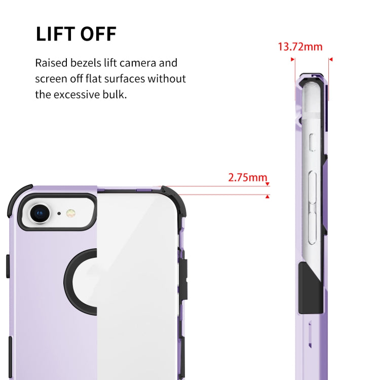 For iPhone 7 / 8 3 in 1 All-inclusive Shockproof Airbag Silicone + PC Case