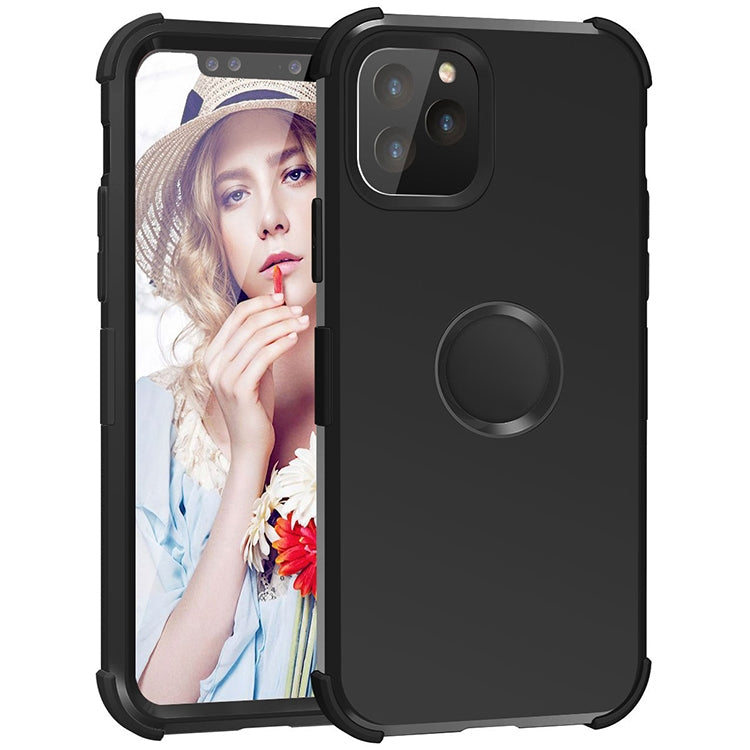 For iPhone 11 Pro 3 in 1 All-inclusive Shockproof Airbag Silicone + PC Case