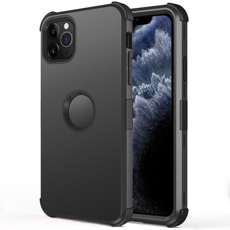 For iPhone 11 Pro 3 in 1 All-inclusive Shockproof Airbag Silicone + PC Case