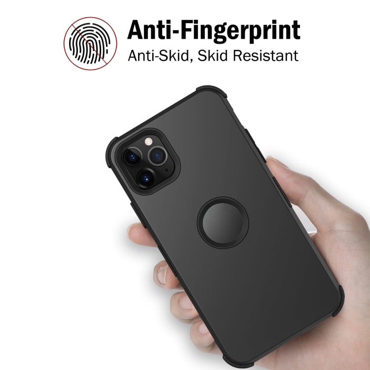 For iPhone 11 Pro 3 in 1 All-inclusive Shockproof Airbag Silicone + PC Case