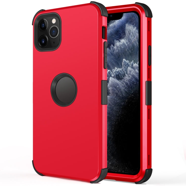 For iPhone 11 Pro 3 in 1 All-inclusive Shockproof Airbag Silicone + PC Case