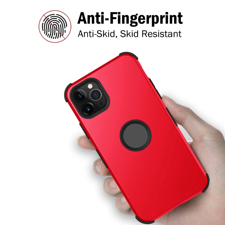 For iPhone 11 Pro 3 in 1 All-inclusive Shockproof Airbag Silicone + PC Case