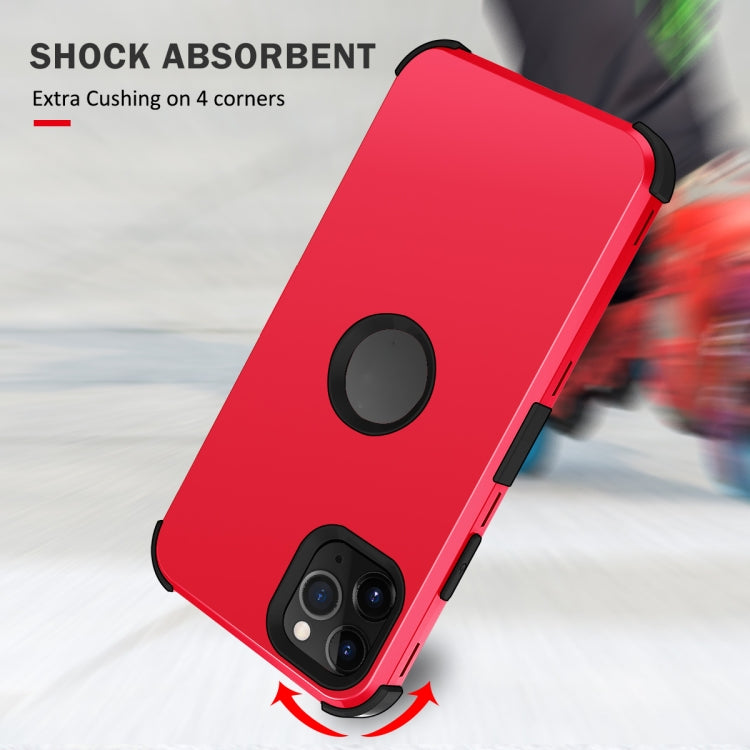 For iPhone 11 Pro 3 in 1 All-inclusive Shockproof Airbag Silicone + PC Case