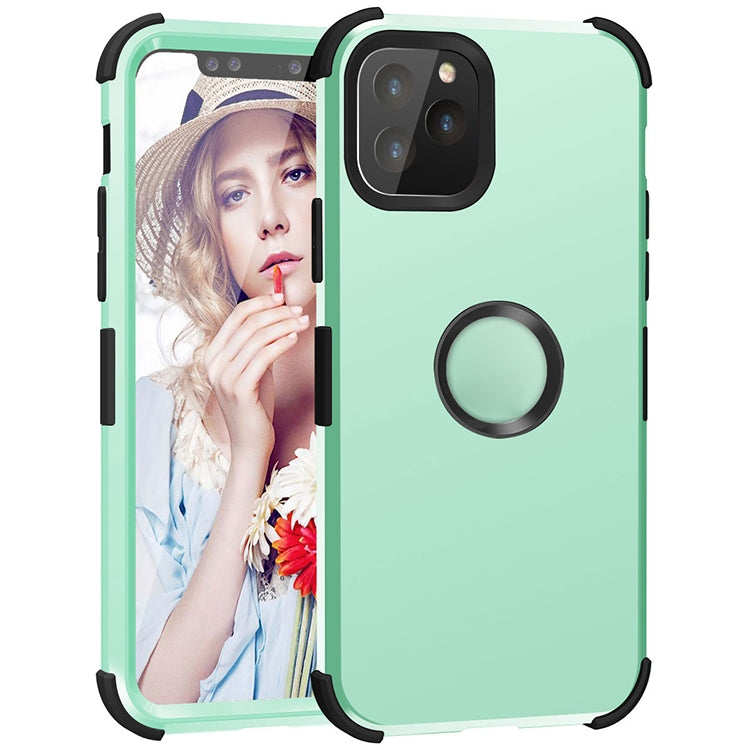 For iPhone 11 Pro 3 in 1 All-inclusive Shockproof Airbag Silicone + PC Case