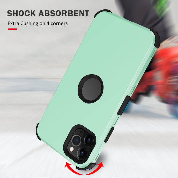 For iPhone 11 Pro 3 in 1 All-inclusive Shockproof Airbag Silicone + PC Case