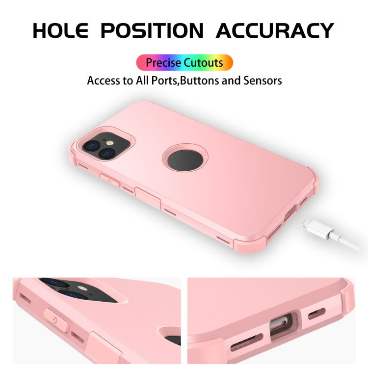 For iPhone 11 3 in 1 All-inclusive Shockproof Airbag Silicone + PC Case