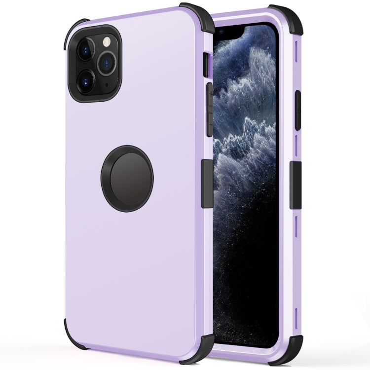 For iPhone 11 Pro Max 3 in 1 All-inclusive Shockproof Airbag Silicone + PC Case