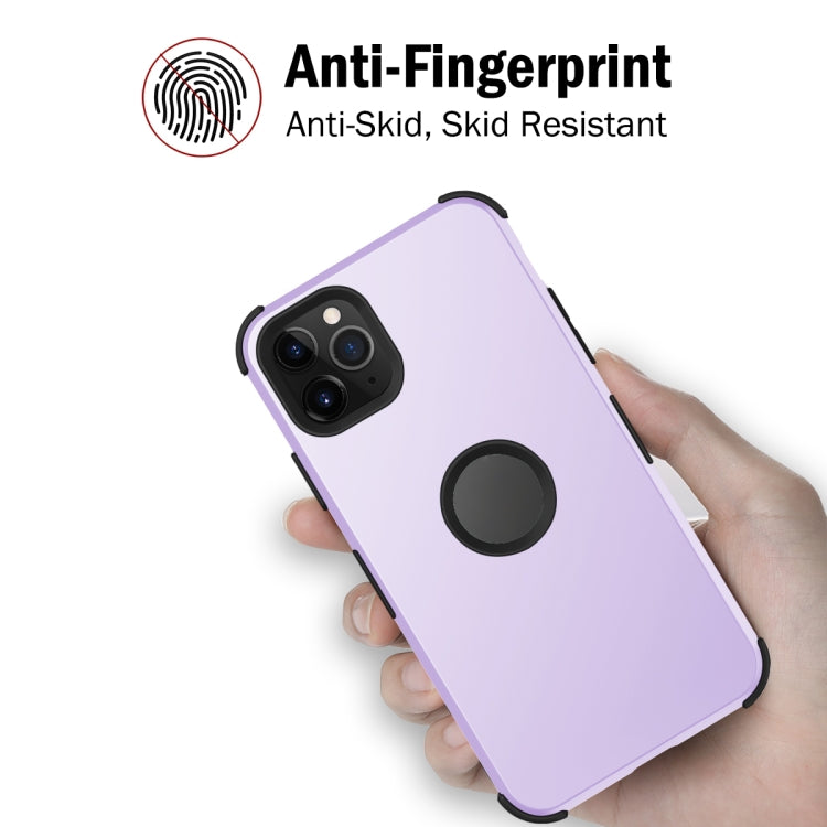 For iPhone 11 Pro Max 3 in 1 All-inclusive Shockproof Airbag Silicone + PC Case