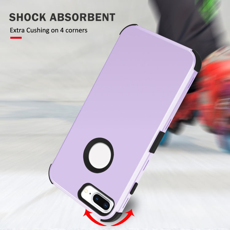 For iPhone 6s Plus / 6 Plus 3 in 1 All-inclusive Shockproof Airbag Silicone + PC Case
