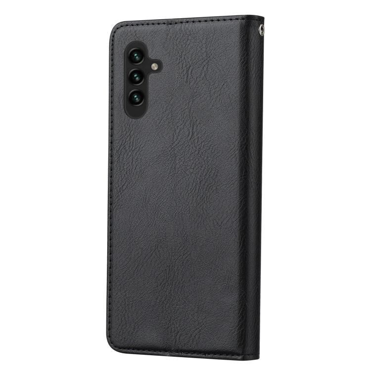 For Samsung Galaxy S26+ 5G Knead Skin Texture Flip Leather Phone Case